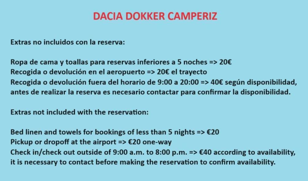 Lyxtält Dacia Dokker Camperiz *